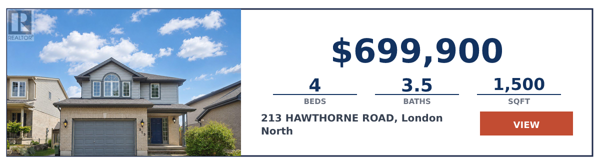 213 HAWTHORNE ROAD - $699,900