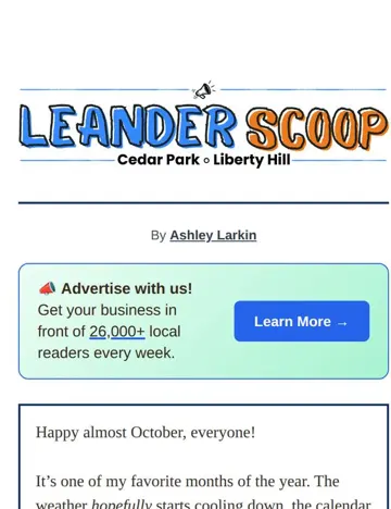 A real Leander Scoop issue built in lightbreak