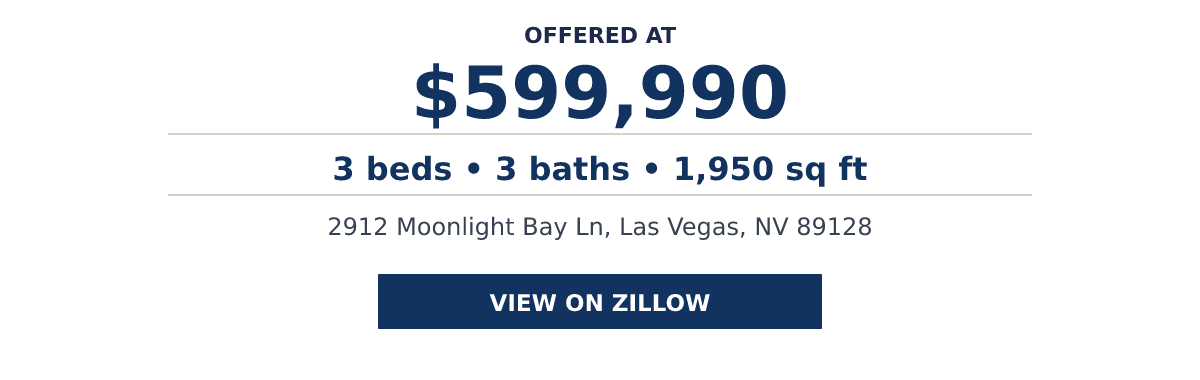 2912 Moonlight Bay Ln, Las Vegas, NV 89128 - 3 beds • 3 baths • 1,950 sq ft