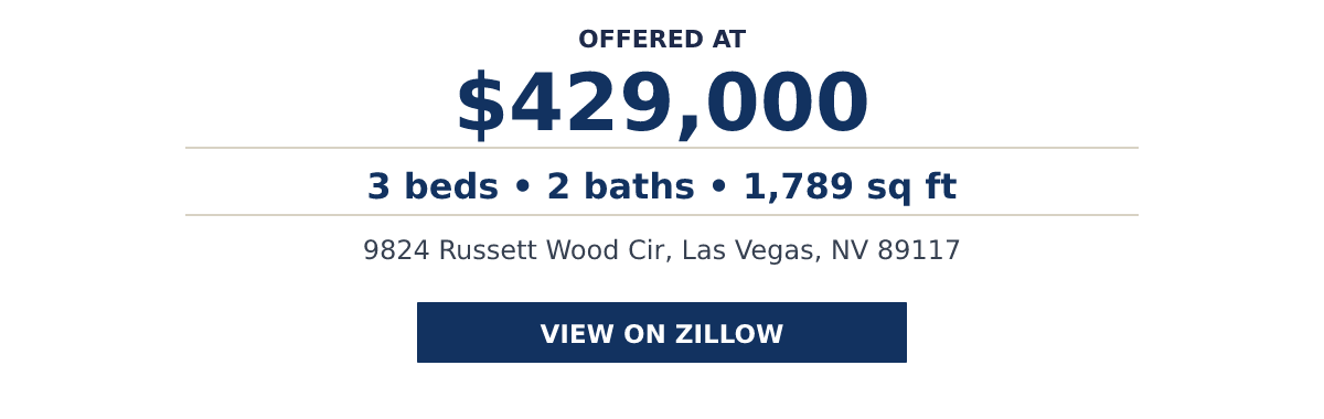 9824 Russett Wood Cir, Las Vegas, NV 89117 - 3 beds โข 2 baths โข 1,789 sq ft